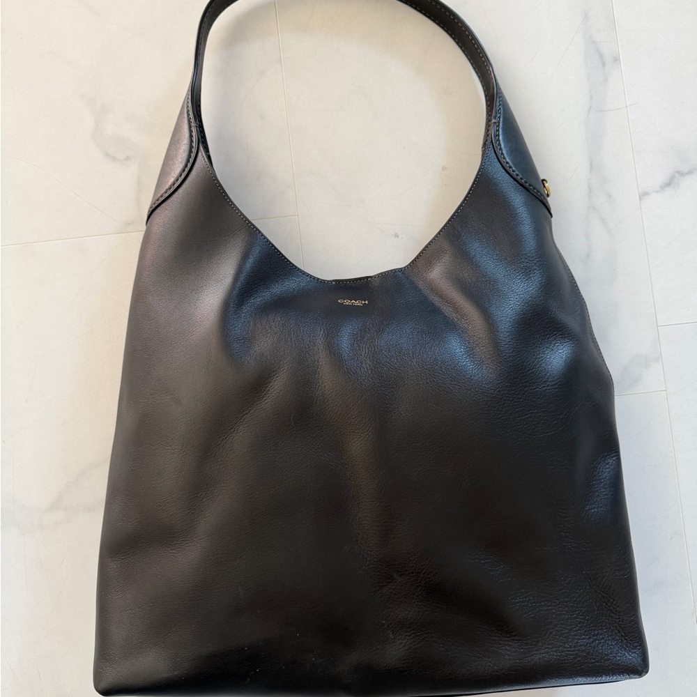 Coach Brooklyn 39 Black Leather